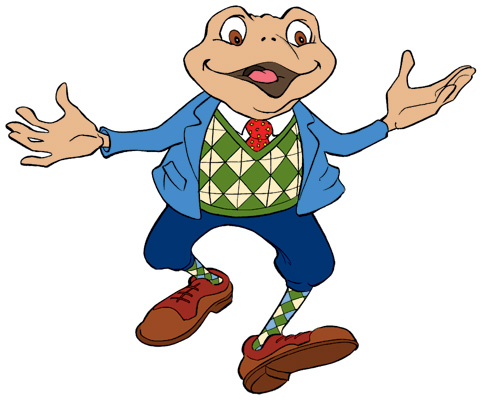 Mr. Frog Man Mascot