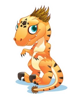 Young Dragon Mascot
