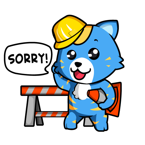 Construction Worker Bear Mascot