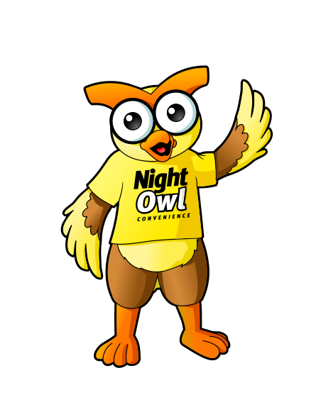 Friendly Owl Mascot