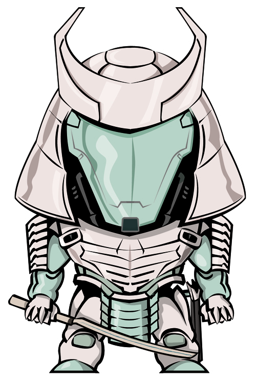 Galactic Samurai Warrior