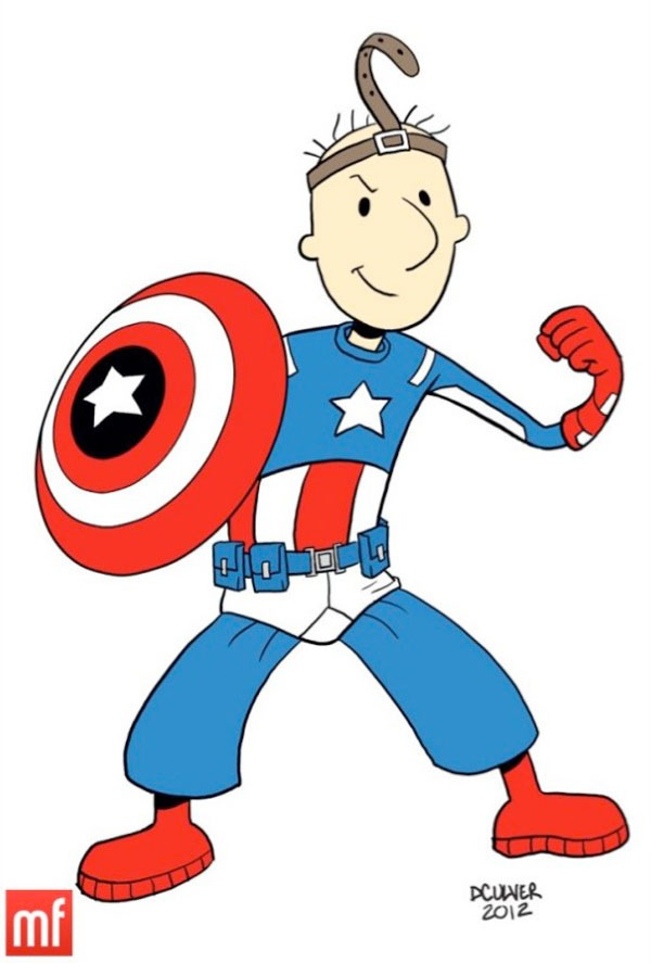 Super Hero Mascot